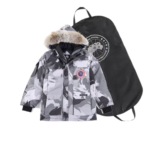 Luxus Canada Goose Mäntel Weiß Polyester Klassisch Luxus