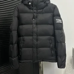 Premium Qualität Burberry Daunenjacken Schwarz Vintage Luxus