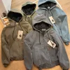 Hochwertige Carhartt Jacken Braun Canvas Vintage Kollektion
