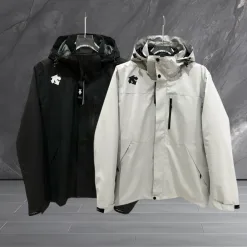 Premium Qualität Descente Jacken Schwarz Luxus