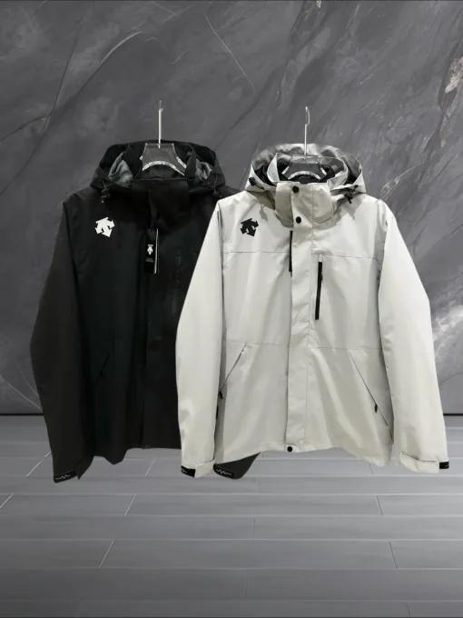 Premium Qualität Descente Jacken Schwarz Luxus