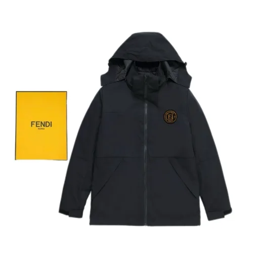 Premium Fendi Jacken Weiß Casual Style