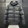Premium Qualität Moncler Mäntel Schwarz Nylon Modern Style