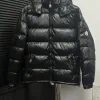 Luxus Irreführende Daunenjacke Weiß Nylon Classic Luxury