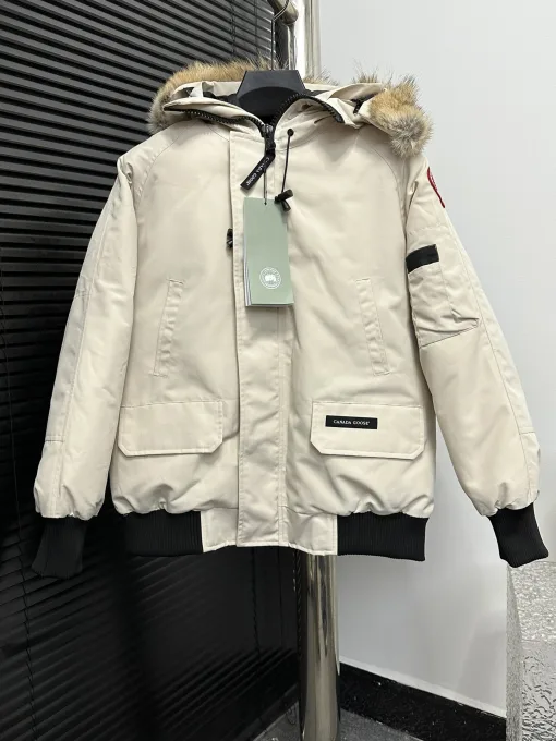 Luxus Canada Goose Mäntel Weiß Luxus