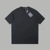 Bestseller Louis Vuitton Kurzarm-Logo-Kollektion aus schwarzer Baumwolle
