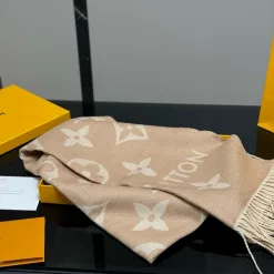 Premium Louis Vuitton Schal Wolle Monogramm Kollektion