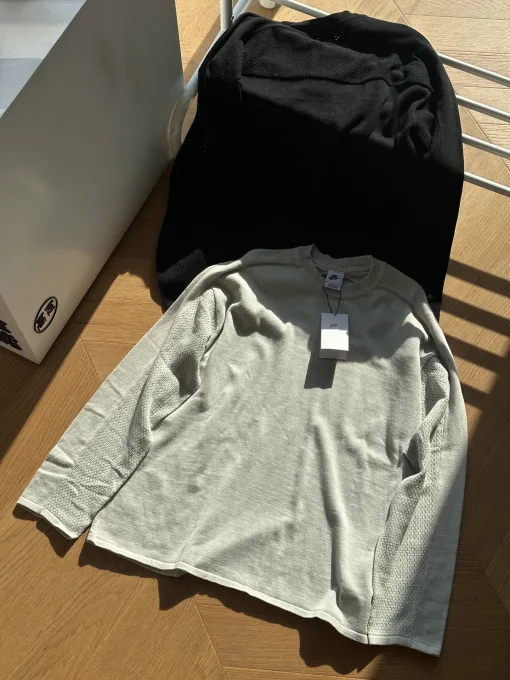 Premium Nike Langarmshirts in Schwarz
