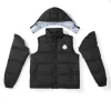 Luxus-Moncler-Mäntel aus schwarzem Nylon, moderne Kollektion
