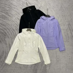 Bestseller Lululemon Mäntel Lila Strick Atmungsaktive Kollektion