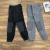 Premium Nike Hose in schwarzem Fleece-Patchwork-Stil