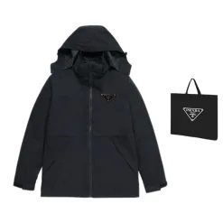 Luxus Prada Jacken Weiß Casual Style