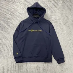 Luxus-Sweatshirts von Ralph Lauren im Marine-Logo-Stil