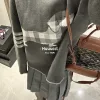 Bestseller Thom Browne Pullover Rote Wolle Klassische Kollektion