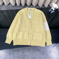 Luxus Armani Jacken Weiße Wolle Preppy Kollektion