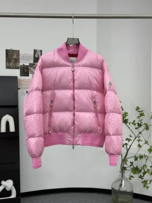 Premium Qualität Moncler Jacken Weiß Strick Preppy Style