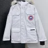 Luxus Canada Goose Mäntel Schwarz Polyester Klassischer Luxus