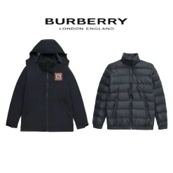 Hochwertige Burberry Jacken Weiß Casual Style