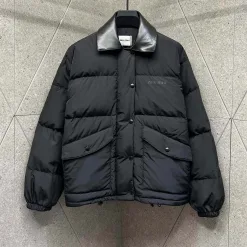Premium Miu Miu Jacke Weiß Leder Luxus