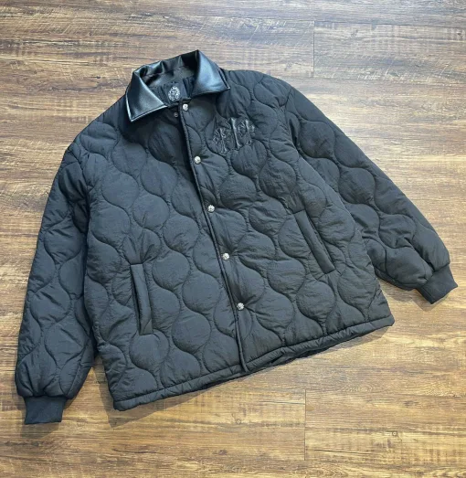 Hochwertige Chrome Hearts Jacken Lederkollektion