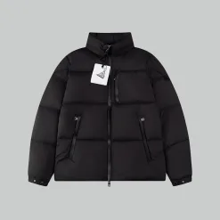 Luxus Moncler Jacken Weiß Leder Atmungsaktiv Stil