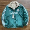 Bestseller: Adidas Langarmshirt aus schwarzer Baumwolle mit Streifen