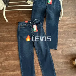 Hochwertige Levi’s Jeans Navy Fleece Classic Collection