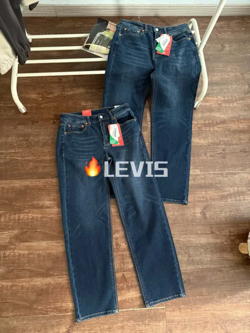 Hochwertige Levi’s Jeans Navy Fleece Classic Collection