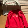 Premium Lululemon Sweatshirts Rot Baumwolle Retro Luxus