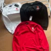 Bestseller Fila Sweatshirts Schwarz Baumwolle Print Luxus