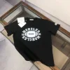Luxus-Kollektion mit kurzen Ärmeln aus schwarzer Baumwolle von Moncler