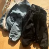 Premium Supreme Mäntel Black Denim Washed Luxury