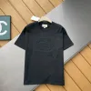 Hochwertige Gucci Kurzarm Schwarz Baumwolle Monogramm Luxus