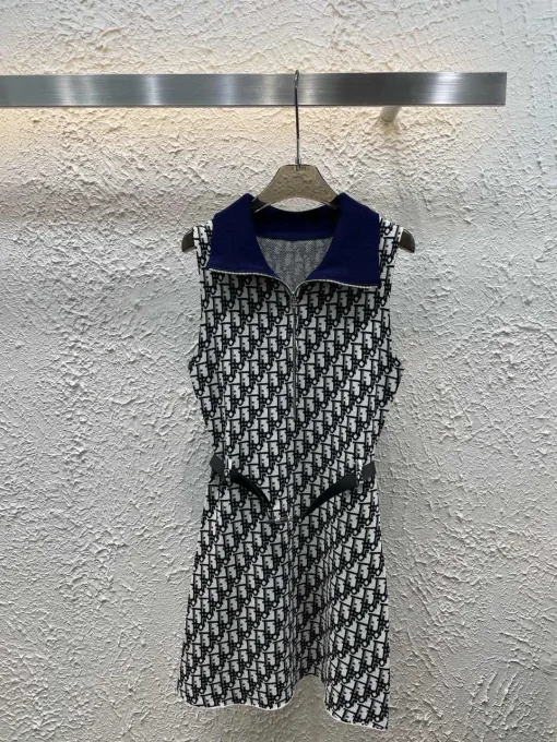 Luxuriöse Dior Weste im Monogramm-Stil