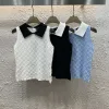 Bestseller Louis Vuitton Weste Weißer Strick-Jacquard-Stil
