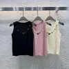 Hochwertige Prada-Weste im schwarzen Logo-Stil