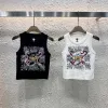 Premium Dior Weste Schwarz Strick Logo Kollektion
