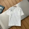 Hochwertiges Burberry Kurzarm-Logo-Shirt aus schwarzer Baumwolle