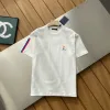 Hochwertige Louis Vuitton Kurzarm-Logo-Kollektion aus schwarzer Baumwolle