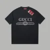 Bestseller Gucci Kurzarm Baumwolle Logo Luxus