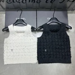 Premium Dior Weste Weiß Bestickte Kollektion