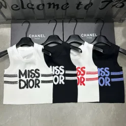 Hochwertiges Dior-Westen-Strickmuster