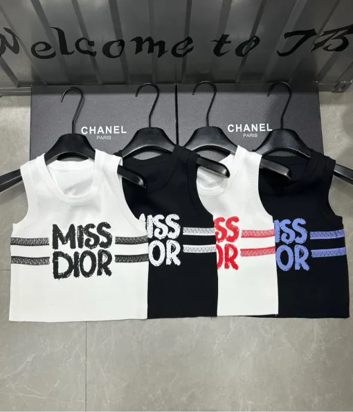 Hochwertiges Dior-Westen-Strickmuster
