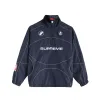 Hochwertiger Supreme Mantel Navy Stickerei Luxus