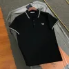 Bestseller Prada Poloshirt Schwarz Baumwolle Atmungsaktiv Luxus
