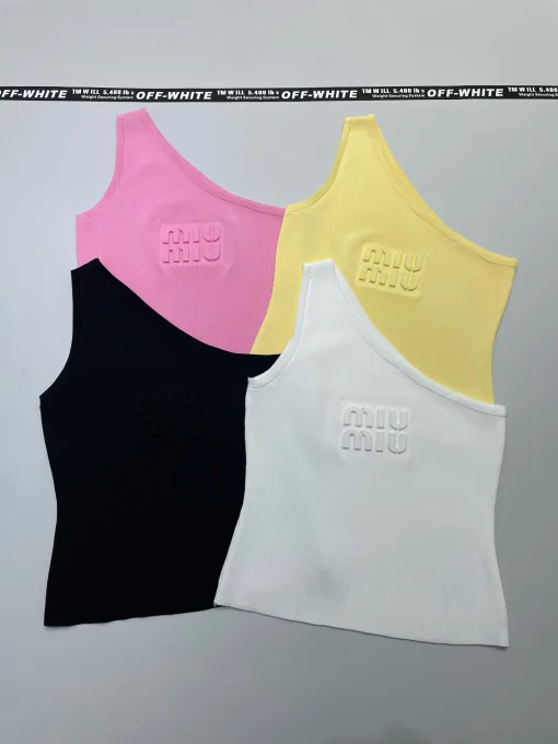 Luxus Miu Miu Weste Rosa Strick Luxus