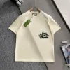 Hochwertiges Gucci Kurzarm-Baumwolllogo Luxus