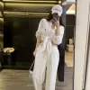 Premium Ralph Lauren Hemd, weiße Baumwolle, bestickte Kollektion