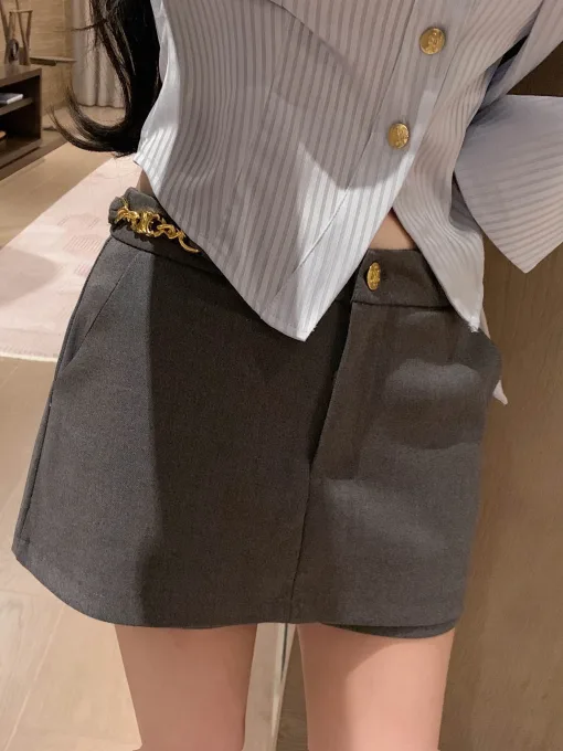 Luxus Celine Shorts Gold Luxus