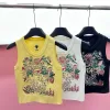 Hochwertige Dior Weste aus weißer Strickstickerei-Kollektion